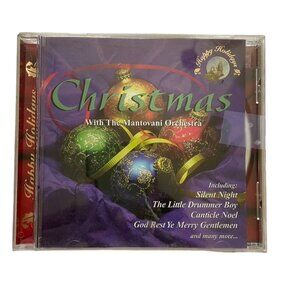 The Mantovani Orchestra Christmas Holiday Audio CD 1996 u